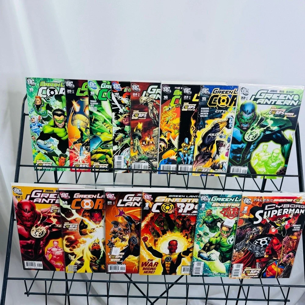 Green Lantern 21-22 26-27 29-37 41-43 47 Lot Geoff Johns Secret‎ Origin
